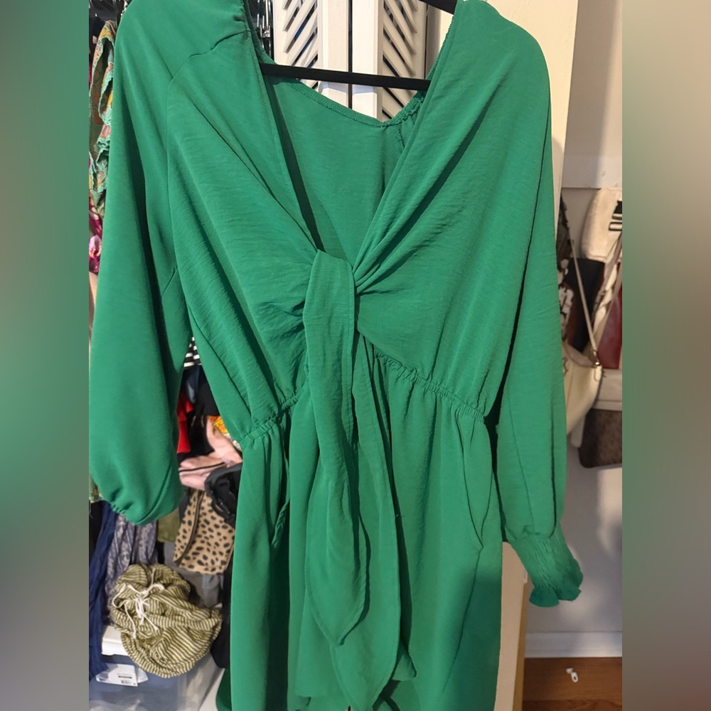Green romper
